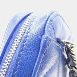 Chanel Blue Lambskin 19 Line Phone Case