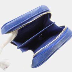 Chanel Blue Lambskin 19 Line Phone Case