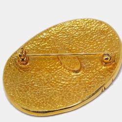 Chanel Brooch Pin Gold