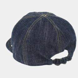 Chanel Indigo Denim Cap Hat 