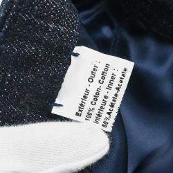 Chanel Indigo Denim Cap Hat 