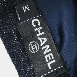 Chanel Indigo Denim Cap Hat 