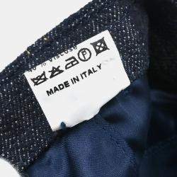 Chanel Indigo Denim Cap Hat 