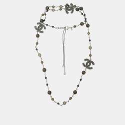 Chanel CC Beaded Necklace