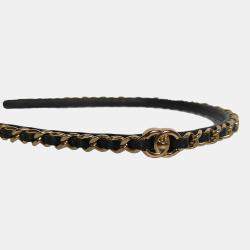 Chanel CC Lock Chain Headband