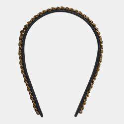 Chanel CC Lock Chain Headband