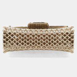 Chanel Gold-Tone Handbag Necklace