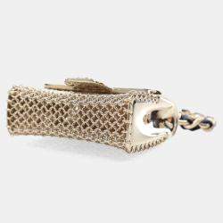 Chanel Gold-Tone Handbag Necklace