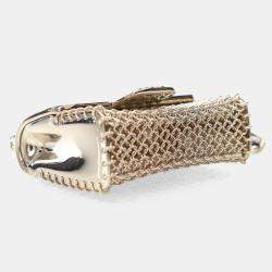 Chanel Gold-Tone Handbag Necklace