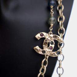 Chanel Resin CC Long Necklace