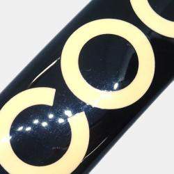 Chanel Black Acrylic Barrette Hair Accessory 