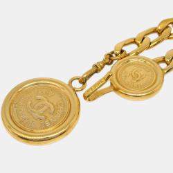 Chanel Medallion Gold Plated Chain Belt