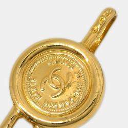 Chanel Medallion Gold Plated Chain Belt