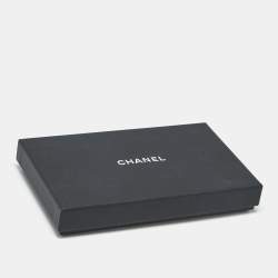 Pre Owned Chanel Black Quilted Caviar Leather iPhone X Case