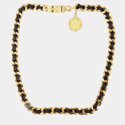 Pre Owned Chanel Chain Medallion Belt