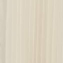 Pre Owned Chanel Off-White Silk Pleated Scarf 