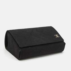 Pre Owned Chanel Black Gradient 71627 Chain Square Sunglasses