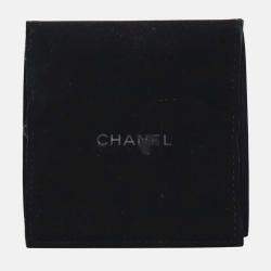 Pre Owned Chanel CC Cross Square Brooch