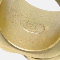 Pre Owned Chanel Gold Plated Ring 