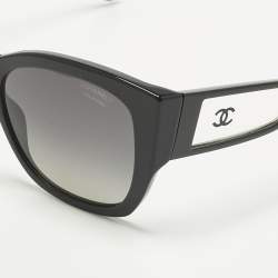 Pre Owned Chanel Black Gradient 5429 CC Butterfly  Polarized Sunglasses