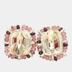 Pre Owned Chanel Clip On Earrings