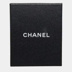 Pre Owned Chanel CC Crystal & Pearl Brooch