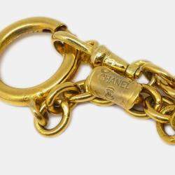 Pre Owned Chanel Chain Necklace Gold