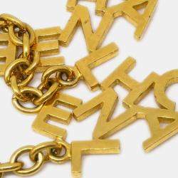 Pre Owned Chanel Chain Necklace Gold