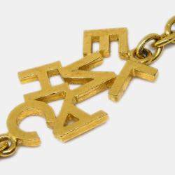Pre Owned Chanel Chain Necklace Gold