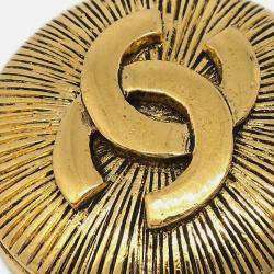 Pre Owned Chanel Brooch Pin Gold