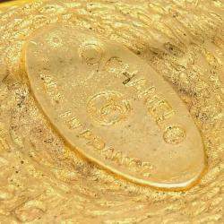 Pre Owned Chanel Brooch Pin Gold
