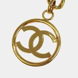 Pre Owned Chanel Gold Medallion Chain Belt
