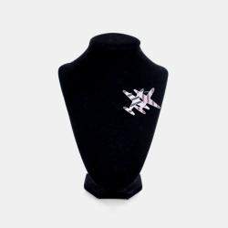 Pre Owned Chanel Airlines Enamel Plane Brooch