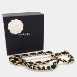 Pre Owned Chanel 90s Icon CC Double Chain Belt