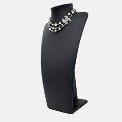 Pre Owned Chanel Silver Tone necklace
