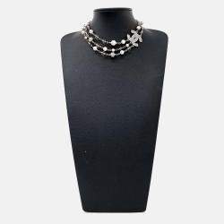Pre Owned Chanel Silver Tone necklace