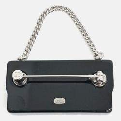 Pre Owned Chanel Plastic Multicolor bag brooch