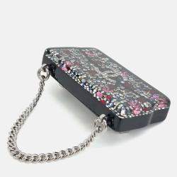 Pre Owned Chanel Plastic Multicolor bag brooch