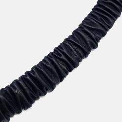 Pre Owned Chanel Leather Black banding belt