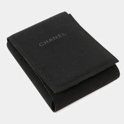 Pre Owned Chanel Cc Logo Rhinestone Necklace Pink/Gold Gold Plated Rhinestone