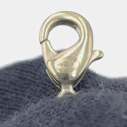 Pre Owned Chanel Cc Logo Necklace Metal Faux Pearl Rhinestone