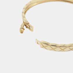 مملوكة مسبقًا Chanel Coco Crush Collection Bracelet Size 18K Yellow Gold