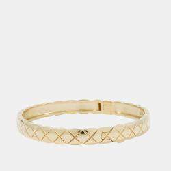 مملوكة مسبقًا Chanel Coco Crush Collection Bracelet Size 18K Yellow Gold