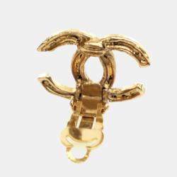 مملوكة مسبقًا أقراط شانيل تعليقة CC عتيقة