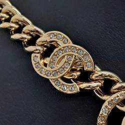 Pre Owned Chanel Metal Camellia Choker Necklace