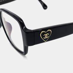 Pre Owned نظارة شمسية شانيل سوداء