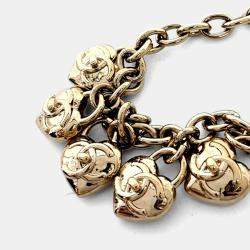 مملوكة مسبقًا Chanel heart-embellished bracelet