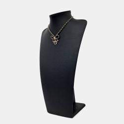 مملوكة مسبقًا Chanel ribbon chain necklace