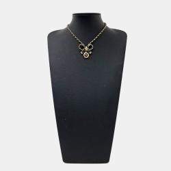 مملوكة مسبقًا Chanel ribbon chain necklace