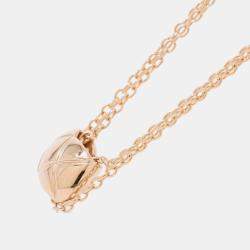 Pre Owned Chanel Coco Crush Necklace 18K Pink Gold